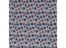 Baumwolle - Wolle Stricken blau grau